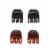 Scunci® No-Slip Grip® Chunky Jaw Clips Perspective: top