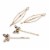 Scunci® Real Style Hair Clips Perspective: top