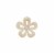 Scunci® Hair Flower Claw Clip Perspective: top