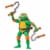 Teenage Mutant Ninja Turtles Mutant Mayhem Michelangelo The Entertainer Action Figure Perspective: top