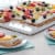 HONEY MAID Low Fat Graham Crackers Perspective: top