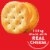 Ritz Cheese Cracker Sandwiches Perspective: top