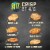 RITZ Crisp and Thins Salt and Vinegar Chips Perspective: top