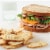 RITZ Toasted Chips Sour Cream and Onion Crackers Perspective: top