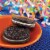 Oreo Birthday Cake Chocolate Sandwich Cookies Family Size Perspective: top