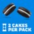 Oreo Cakesters Soft Snack Cakes Perspective: top
