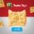 Ritz Toasted Chips Ranch Crackers Perspective: top