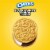 Oreo Black and White Sandwich Cookies Perspective: top