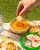 Cedar's Topped Organic Sweet Chili Garlic Hommus Perspective: top