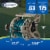 Suncast Slide Trak Hose Handler Wall Mounted 175' Garden Hose Reel, Reel Only Perspective: top