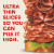 Hillshire Farm Ultra Thin Sliced Black Forest Ham Deli Lunch Meat Perspective: top