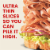 Hillshire Farm Ultra Thin Sliced Honey Ham Sandwich Meat Perspective: top