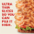 Hillshire Farm Ultra Thin Sliced Mesquite Smoked Turkey Breast Sandwich Meat Perspective: top