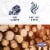 Kingsford Signature Flavors Memphis BBQ and Hickory Wood Blend Hardwood Pellets Perspective: top