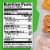 P3 Portable Protein Snack Pack with Turkey Peanuts & Cheddar Cheese Perspective: top