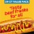 Oscar Mayer Jumbo Beef Franks Hot Dogs, Box Perspective: top