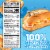 Lunchables Turkey & Cheddar Sub Sandwich with Capri Sun Juice & Cookies Kids Lunch Meal Kit Perspective: top