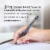 Z-Grip Retractable Ballpoint 1.0mm Black 24pk Perspective: top