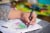 Zebra F-301 Retractable Ballpoint 0.7mm Black Ink Perspective: top