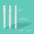bLen Retractable Ballpoint Pen, 0.7 mm, White Barrel, Black Ink, 2 Per Pack Perspective: top