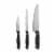 Farberware Triple-Riveted Chef Knife Set Perspective: top