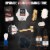 Grooming Kit for Men 18-Piece Gift Set. Charcoal Cedarwood, Natural. Bath & Body Perspective: top
