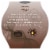 Glade Elegant Amber & Oud 3 Wick Scented Candle Perspective: top