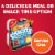 Armour LunchMakers Ham & Cheese Cracker Crunchers Meal Kit with Candy Bar Perspective: top