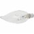 Philips DuraMax 60-Watt Candelabra Base BA9 Bent Tip Candle Light Bulbs Perspective: top
