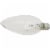Philips DuraMax 25-Watt Candelabra Base B10.5 Blunt Tip Candle Light Bulbs Perspective: top