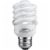 Philips EnergySaver 13-Watt (60-Watt) Medium Base CFL Light Bulbs Perspective: top