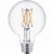Philips 5.5-Watt (60-Watt) Medium Base Globe G25 LED Light Bulbs Perspective: top