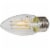 Philips 3.3-Watt (40-Watt) Medium Base Blunt Tip B11 LED Light Bulbs Perspective: top