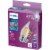 Philips 6.6-Watt (75-Watt) E26 A11 Bent Candle Tip LED Light Bulbs Perspective: top
