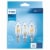 Philips 3.3-Watt (40-Watt) B11 LED Light Bulb - Daylight (5000K) Perspective: top