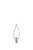 Philips 40-Watt Ba9 Candle Incandescent Dimmable Light Bulb - Soft White (2700K) Perspective: top