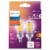 Philips 6.6-Watt (60-Watt) A15 LED Dimmable Flicker Free Light Bulb - Soft White (2700K) Perspective: top
