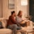 Philips 8-Watt (60-Watt) A19 LED Dimmable Flicker Free Light Bulb - Soft White (2700K) Perspective: top