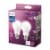 Philips 11.5-Watt (100-Watt) A19 LED Dimmable Flicker Free Light Bulb - Daylight (5000K) Perspective: top