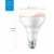 WIZ BR30 WI-FI Smart Light Bulb Perspective: top