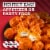 TGIF Buffalo Style Boneless Chicken Bites Frozen Snacks Perspective: top