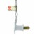 Sienna 300-Count Shimmering Multi-Color Mini Christmas Icicle Light Set, 8.5ft White Wire Perspective: top