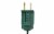 Northlight 25-Count Transparent Orange C7 Christmas Lights, 24ft Green Wire Perspective: top