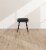 Square Speaker End Table - Black Perspective: top