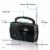 GPX AM/FM Portable Shortwave Radio - Black Perspective: top