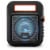 iLive ISB309B Tailgate Bluetooth Speaker - Black/Orange Perspective: top