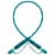 iLive Bluetooth Wireless Flexible Neck Earbuds - Teal Perspective: top