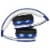 iLive IAHB239BU Bluetooth Headphones - Blue/White Perspective: top