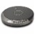 GPX Portable CD Player with Bluetooth PCB319B - Gray Perspective: top