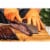 Oklahoma Joe's Blacksmith 2-in-1 BBQ Cleaver/Chef Knife Set Perspective: top